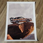 Auto-Print Audi S1 E2 mit Autogramm von Walter Röhrl